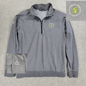 US Open The Country Club Travis Mathew Sweatshirt M Heather Gray Corona